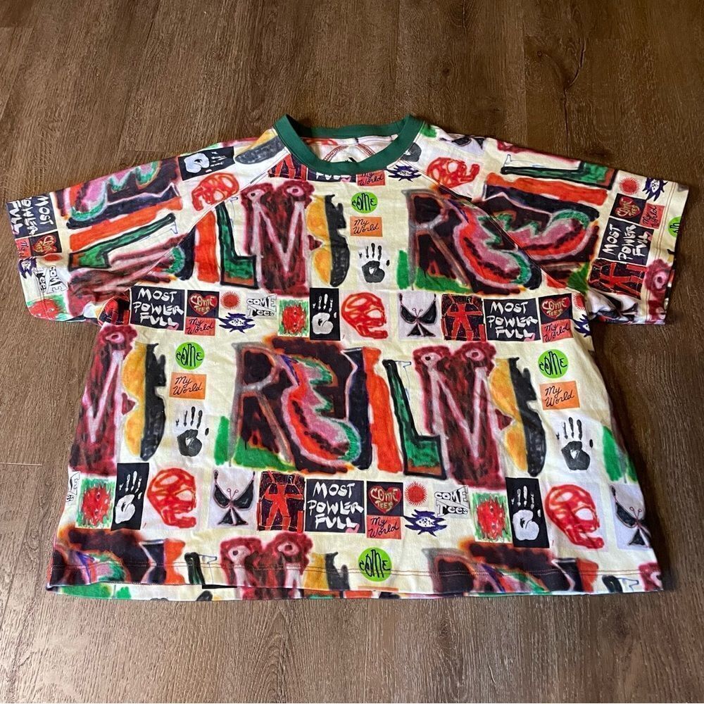 Converse Shapes By Come Tees Special Collaboration Shirt Unisex Size M cotton